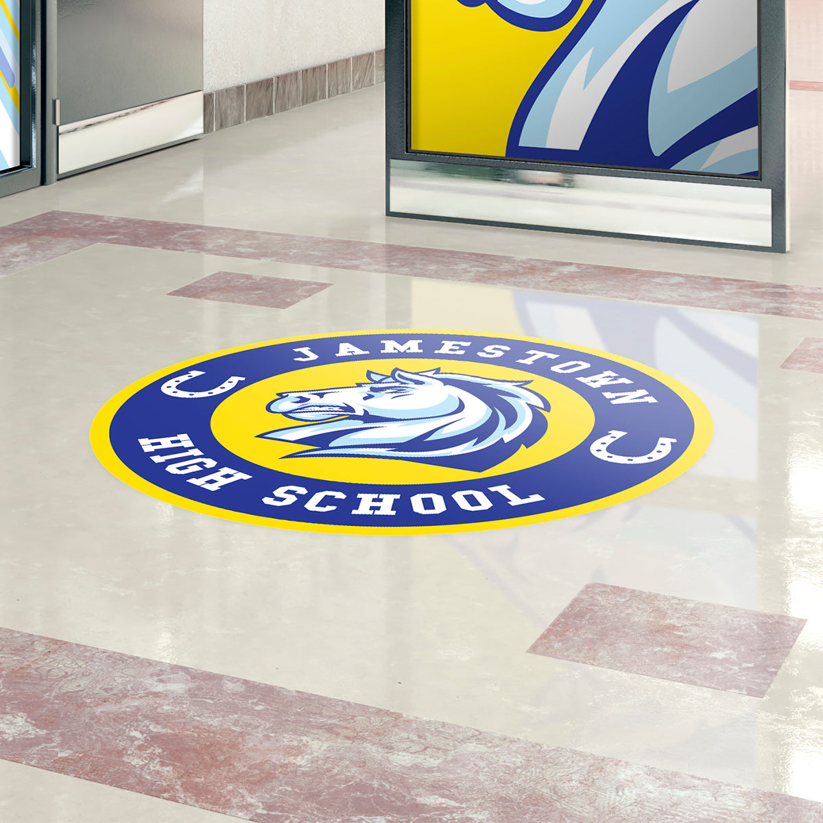 Adhesive Floor Decal