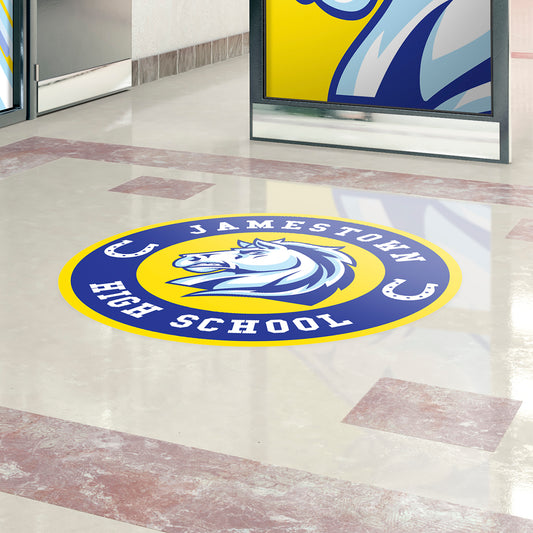 Adhesive Floor Decal