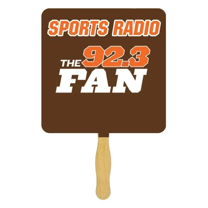 Custom hand fan